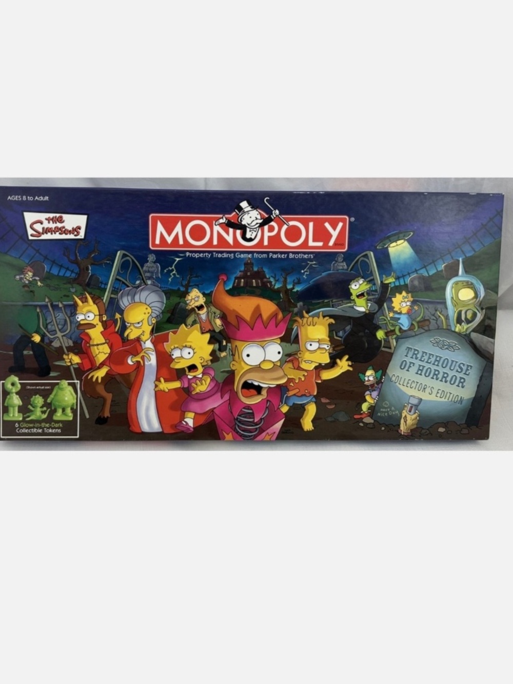 Collectible Simpson’s Monopoly-House of Horrors Game. Like New.  Complete.